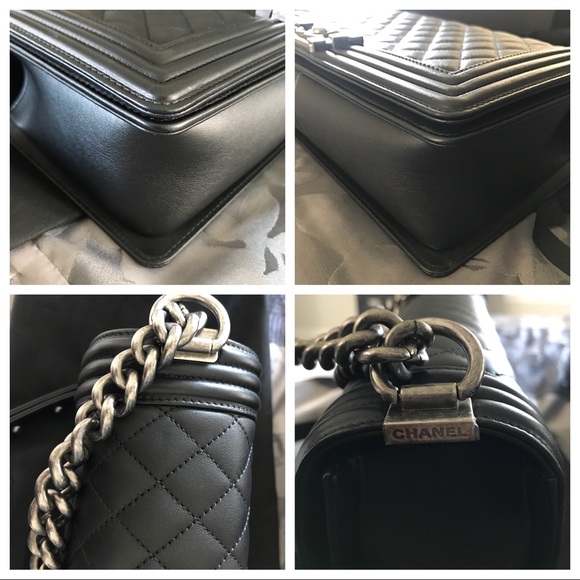 Chanel boy new medium w/ruthenium hardware - Picture 2 of 8
